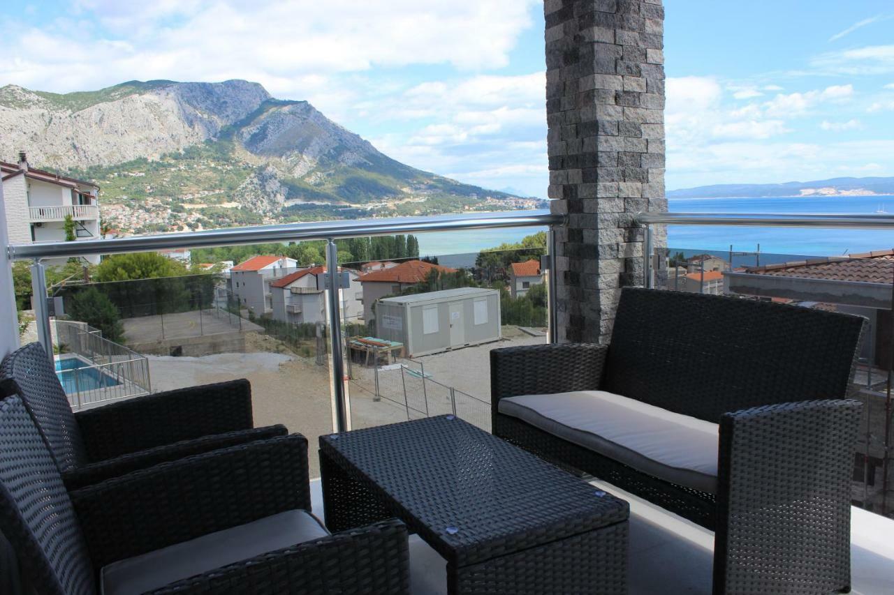 Villa Sara With Sea View And Private Heated Pool Omiš Exterior foto