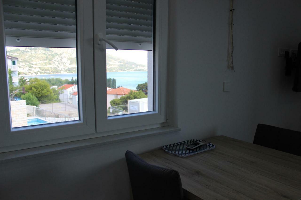 Villa Sara With Sea View And Private Heated Pool Omiš Exterior foto